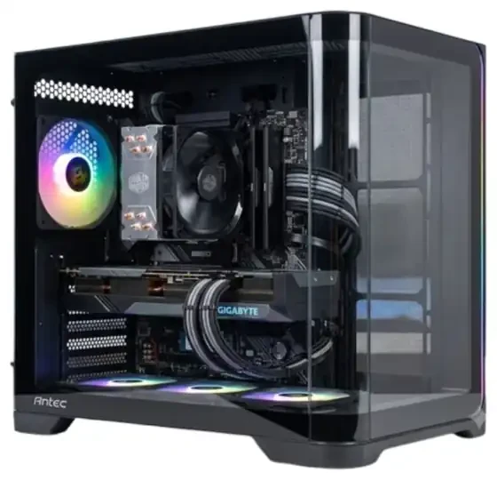 מחשב C5 Curve ARGB 750W B860M WIFI U5-250KF 32GB 1TB NVME RTX5060