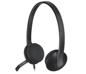 אוזניות Logitech USB Headset H340 With Microphone