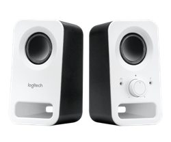 רמקולים Logitech 2.0 Multimedia Speakers WHITE