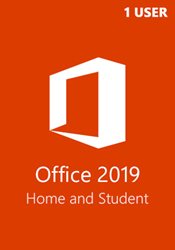 קוד להורדת תוכנת אופיס Microsoft Office Home & Student 2019 Retail, למחשב אחד.